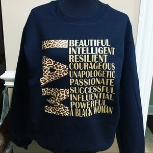 I AM crewneck sweatshirt